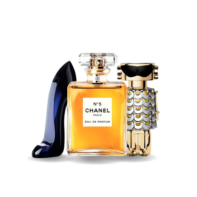 Set 3 Profumi | GOOD GIRL, Chanel Nº5, FAME 100 ml