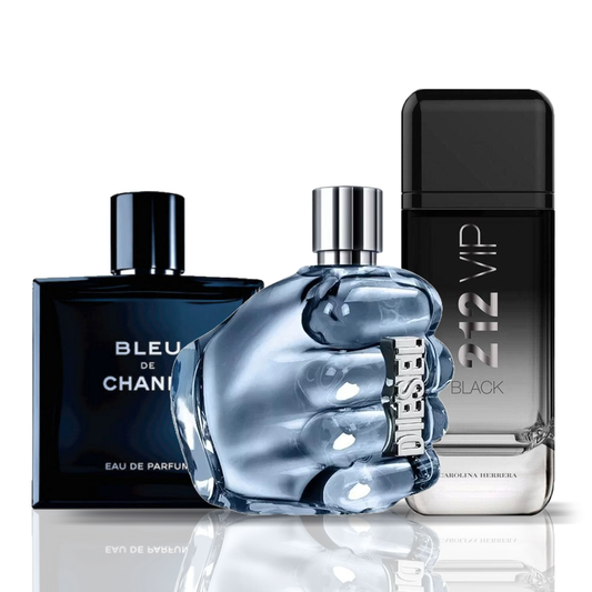 Set 3 Profumi | Bleu de Chanel + Diesel Only The Brava + 212 VIP Black