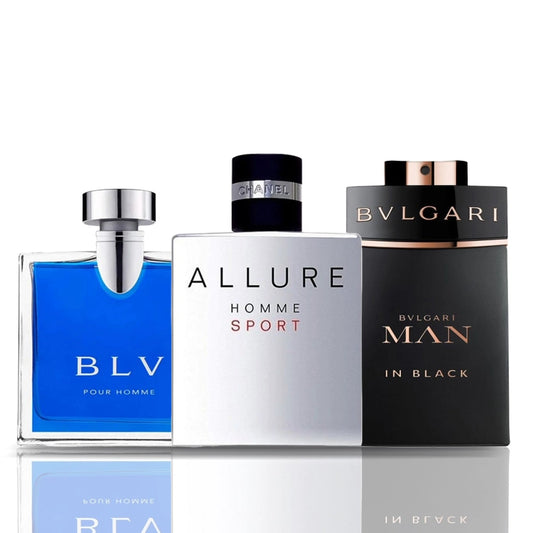 Set 3 Profumi | BLV + Allure Homme Sport + Bulgari Man in Black 100 ml